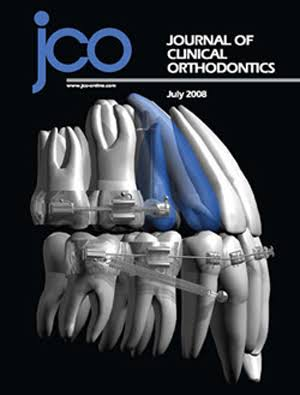 Journal of Clinical Orthodontics (JCO) 2008년 7월호 표지